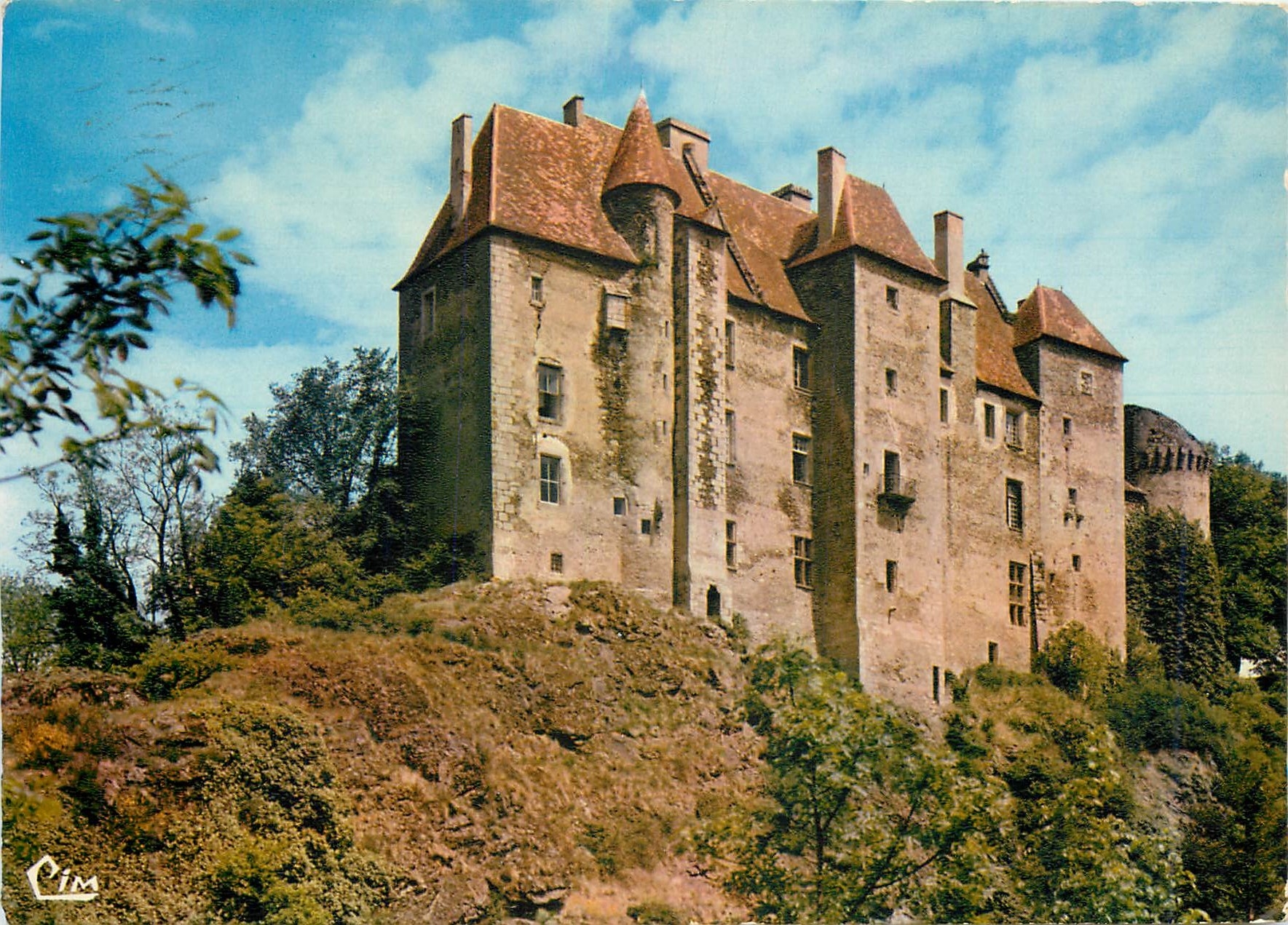 Le Vieux Château de Boussac — XVᵉ s. — CIM