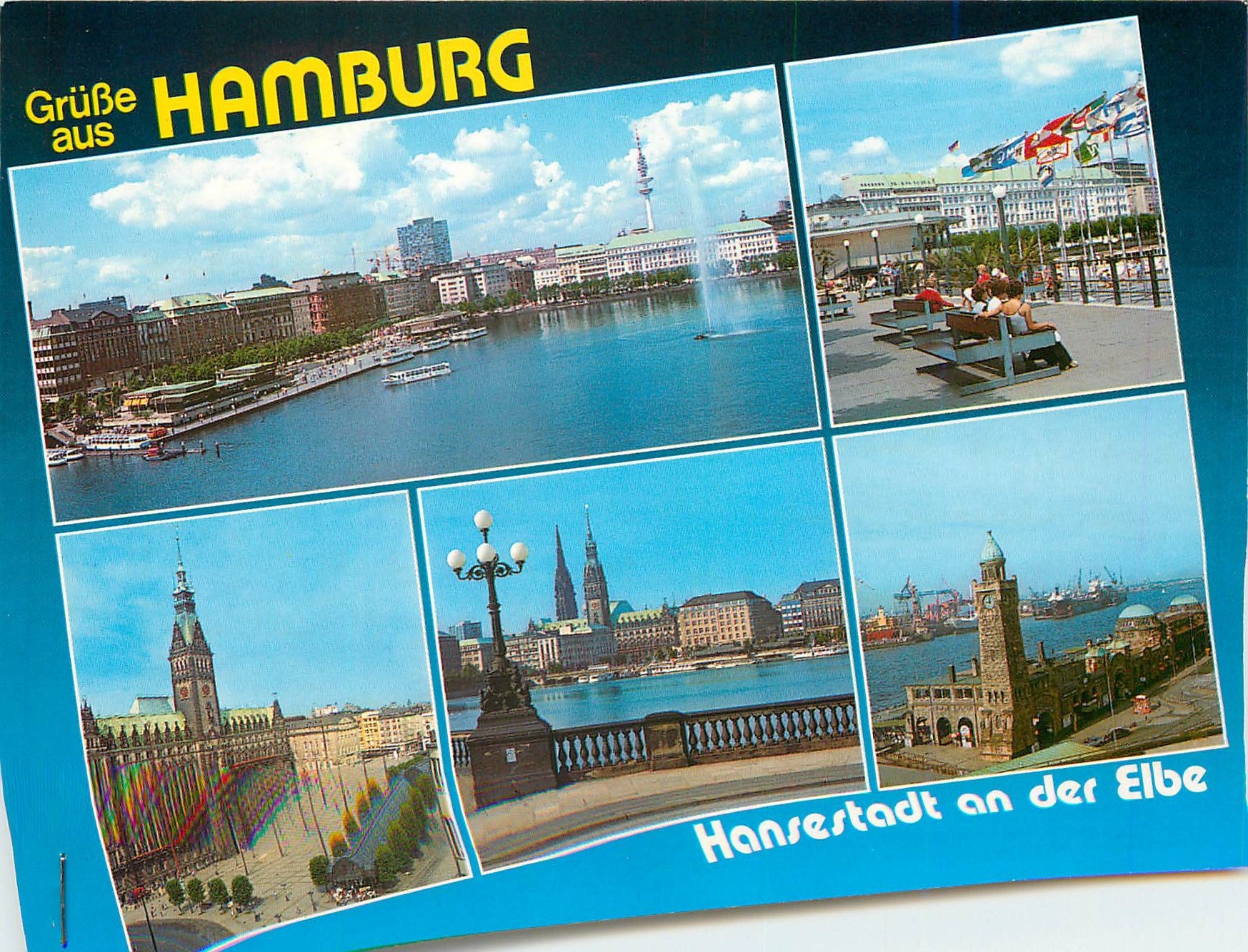 CPM Grusse aus Hamburg Hansestadt an der Elbe 