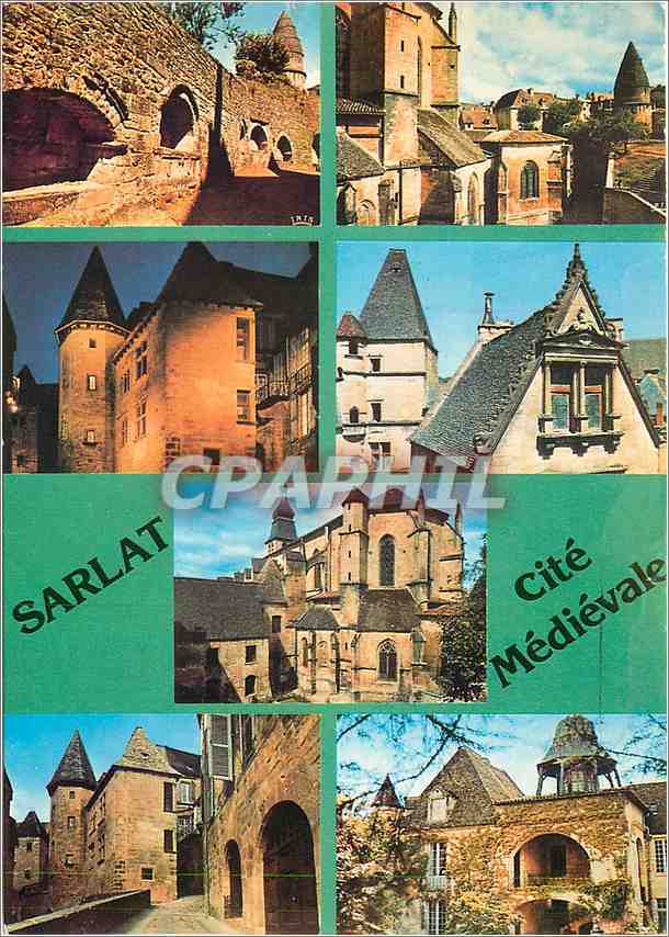 Sarlat-la-Canéda — Cité Médiévale — Éditions Moderne