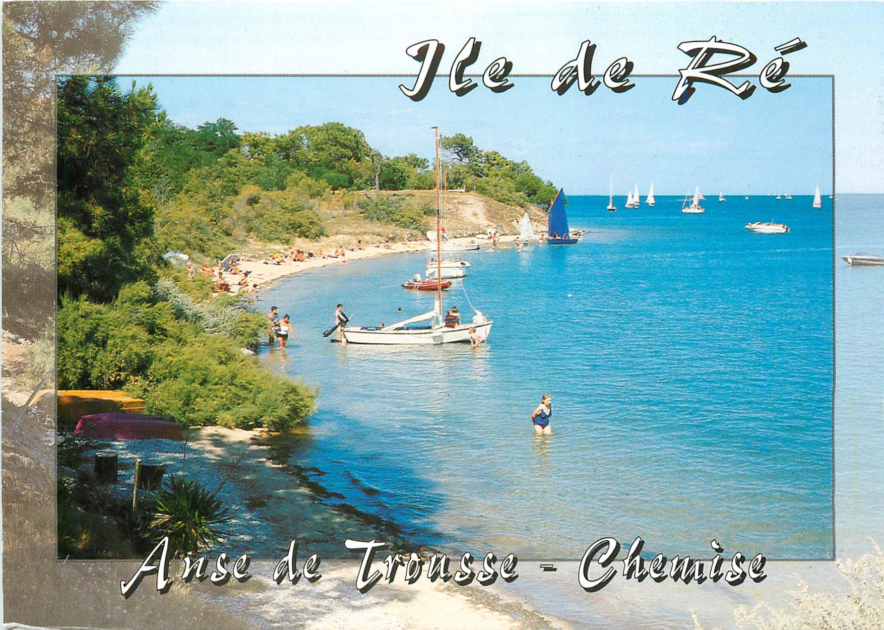 CPM Ile de Re Anse de Trousse Chemise 
