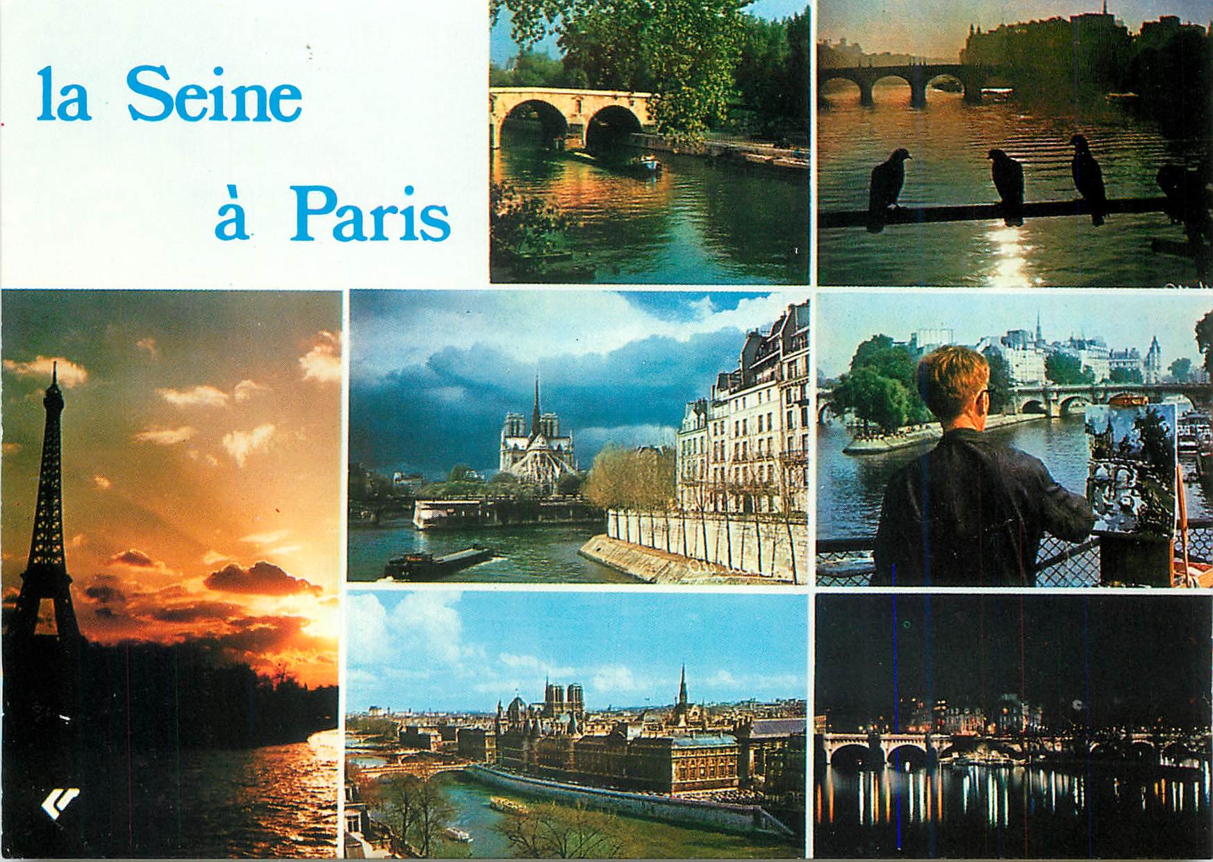 CPM La Seine a Paris 
