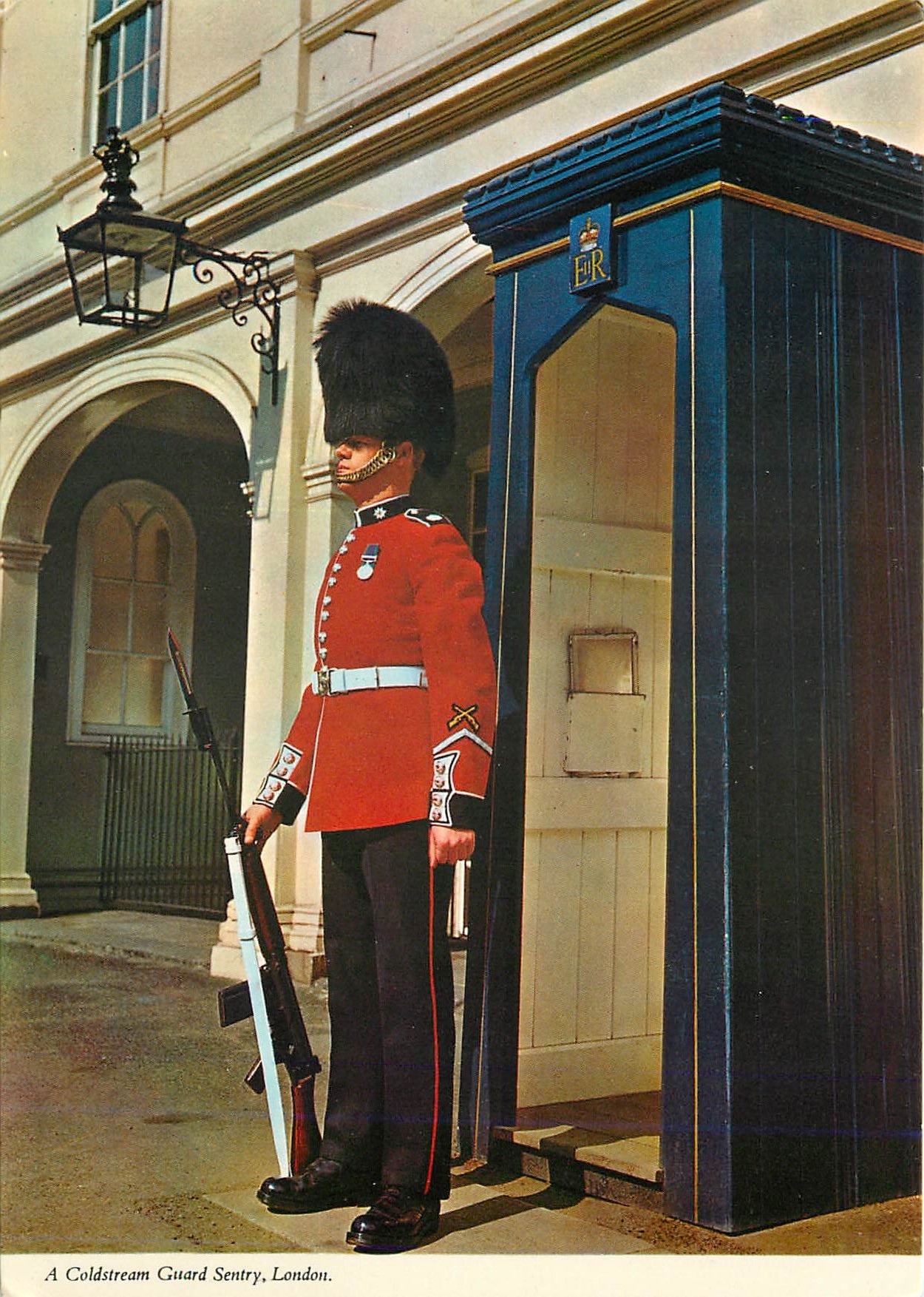 CPM A Coldstream Guard Sentry on duty at St James Palace London 