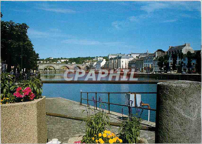 CPM Chateaulin Finistere Sud Des Bords de l'Aulne vue generale sur la ville 