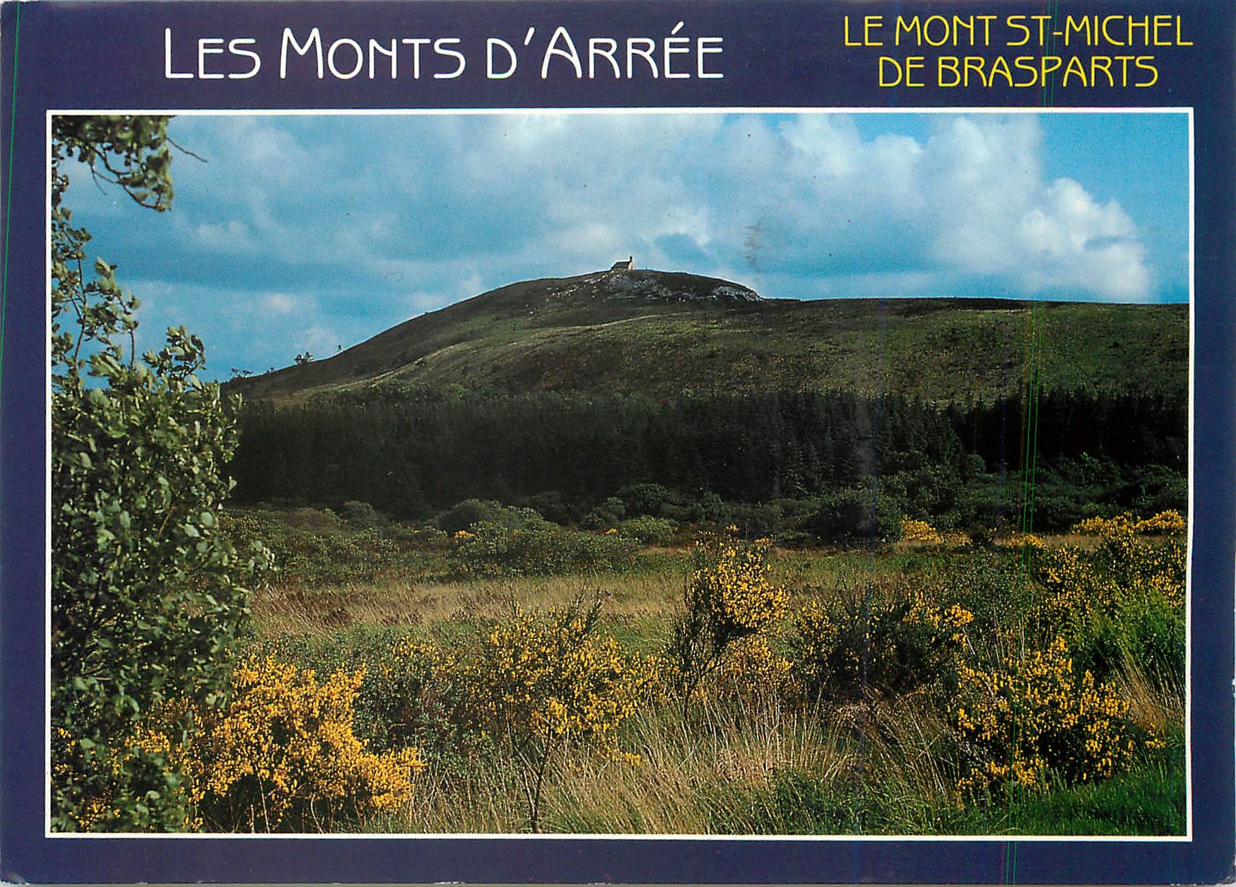 CPM Les Monts d'Arree Le Mont St Michel de Brasparts 