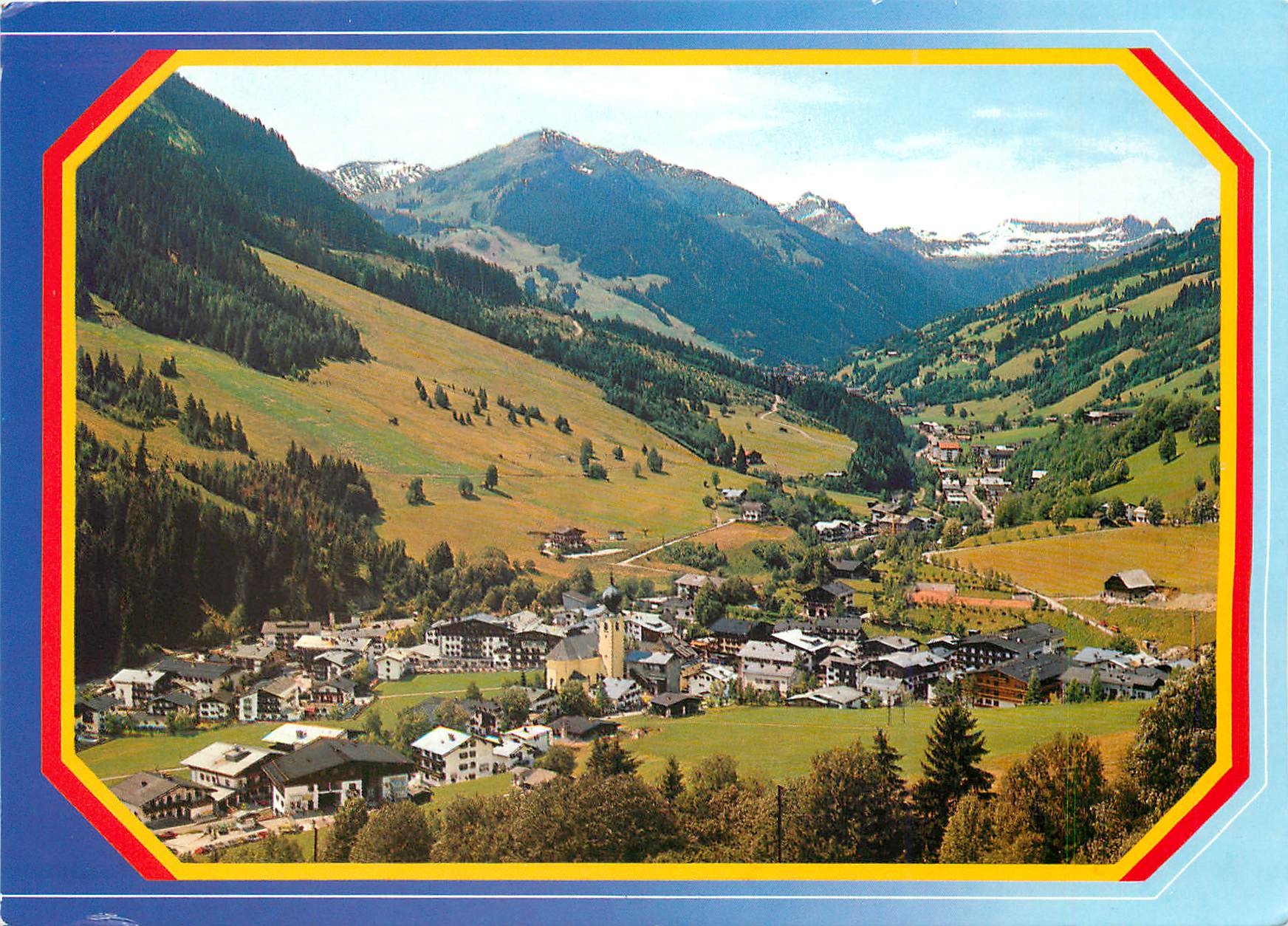 CPM Luftkurort und Wintersportparadies Saalbach Salzburger Land 