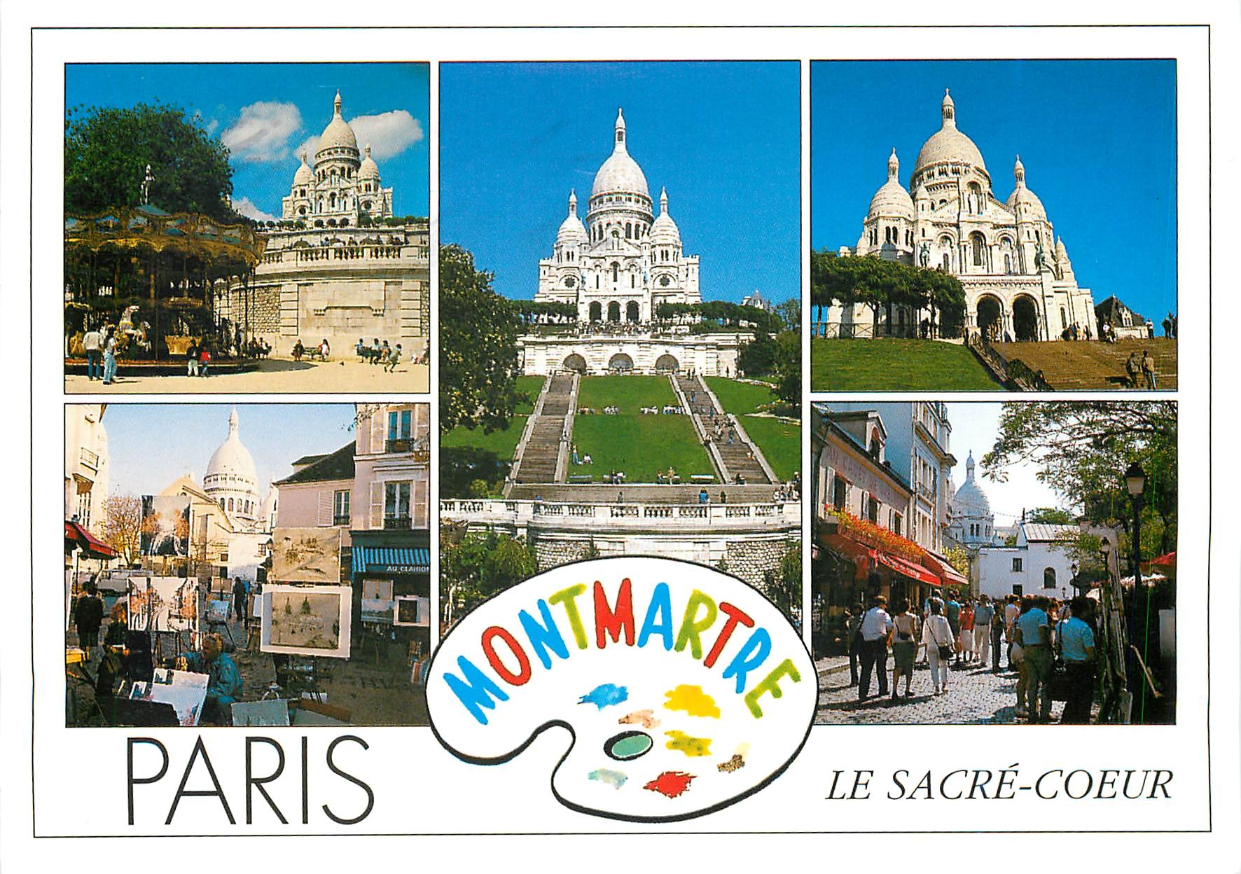 CPM Paris Le Sacre Coeur 