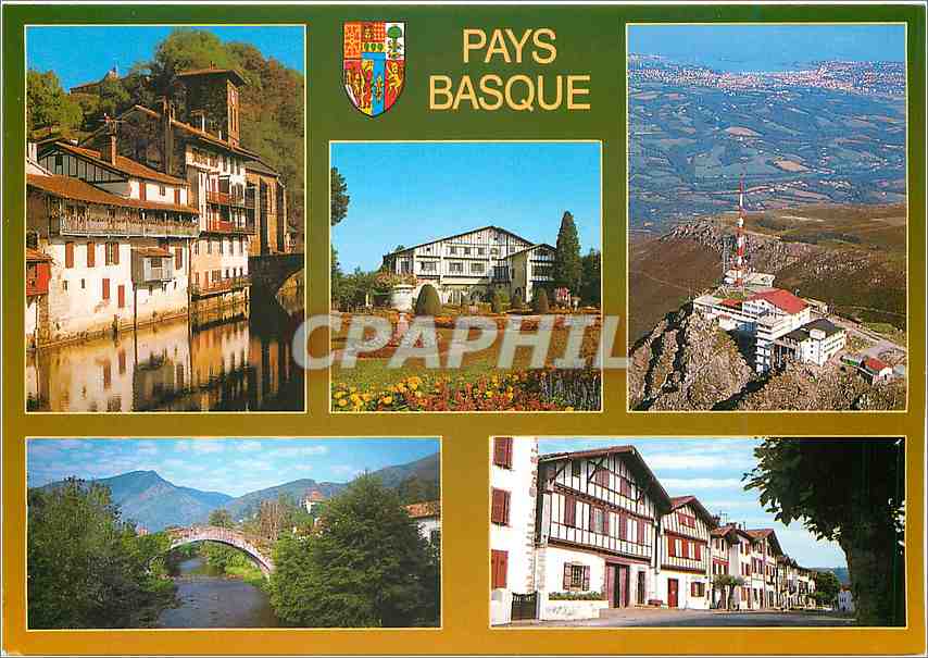 CPM Pays Basque Saint Jean Pied de Port Cambo Arnaga 