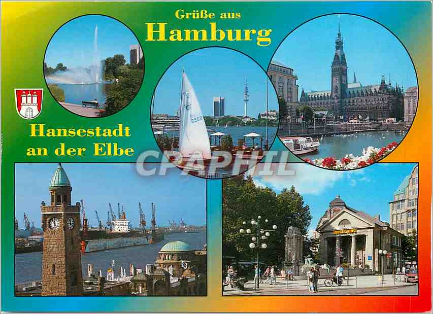 CPM Grusse aus Hamburg Hansestadt an der Elbe 