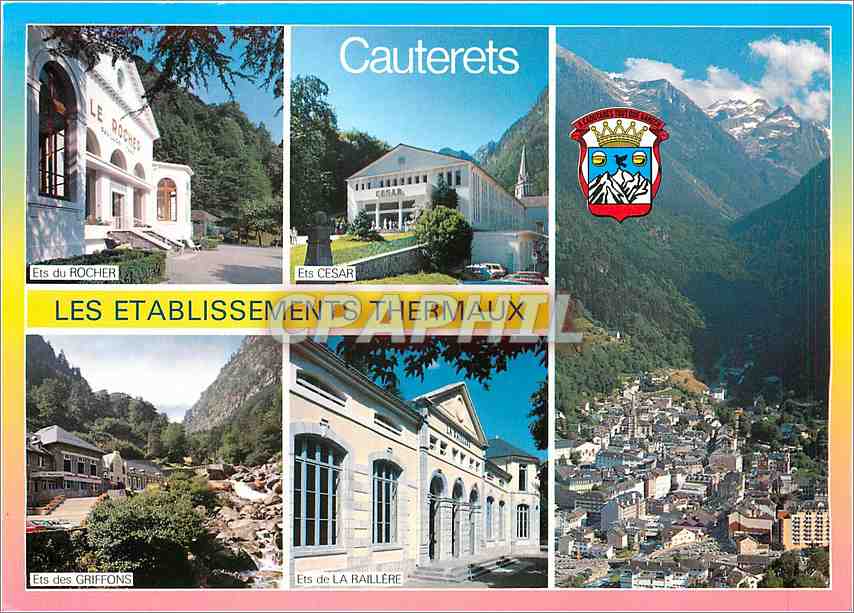CPM Les Etablissement Thermaux Cauterets