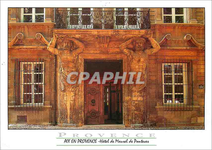 Aix-en-Provence — Hôtel de Maurel de Ponteves — CPAPHIL