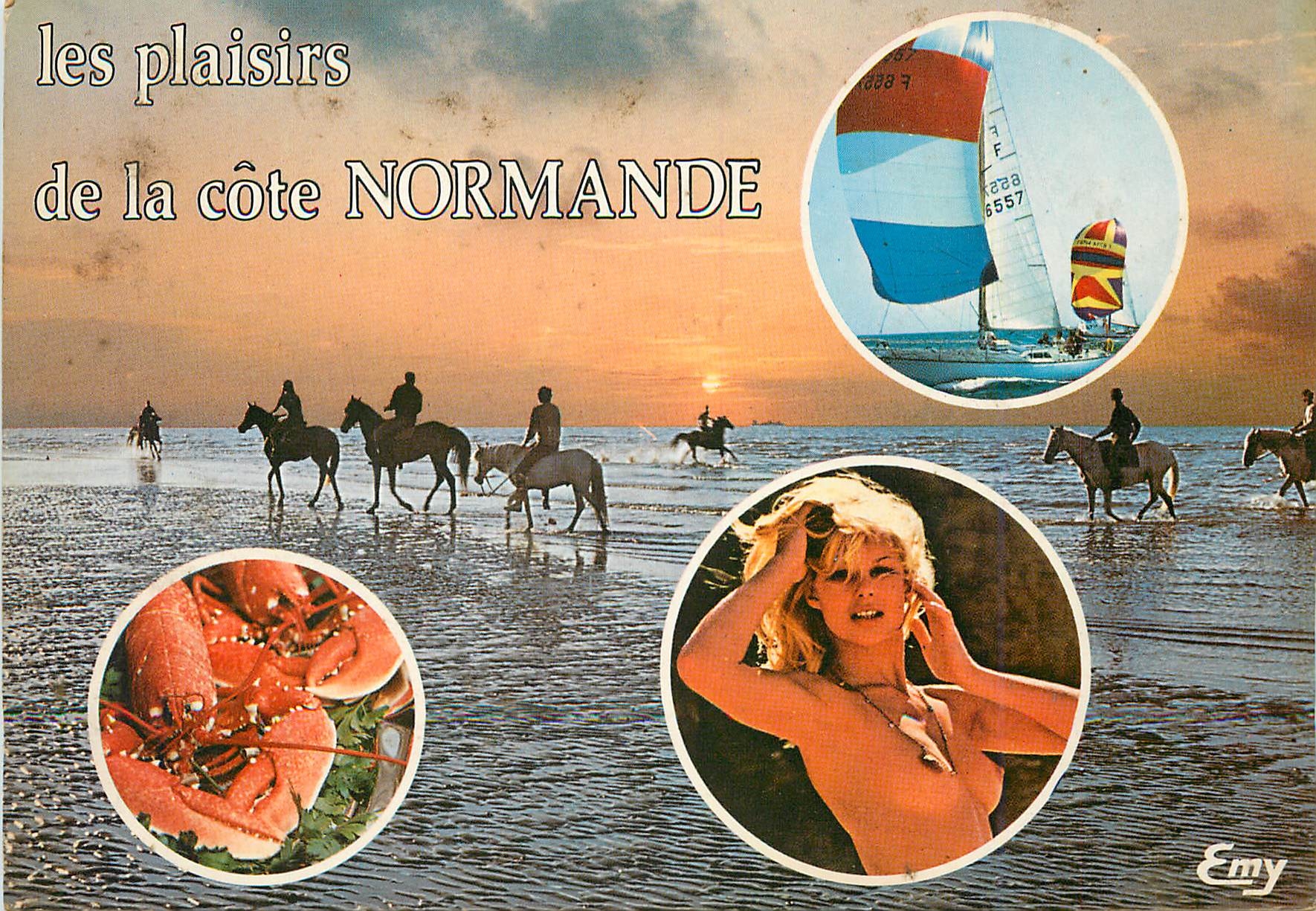 Les plaisirs de la côte NORMANDE — Emy