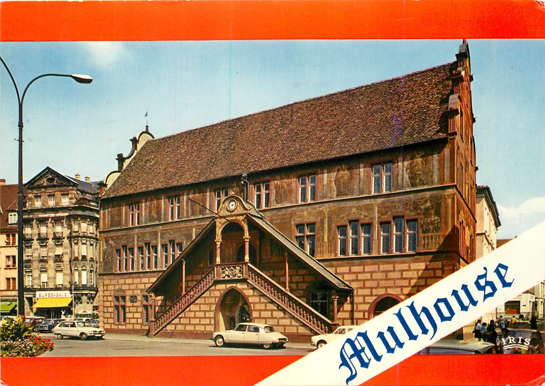 CPM Mulhouse Haut Rhin L'Hotel de Ville 