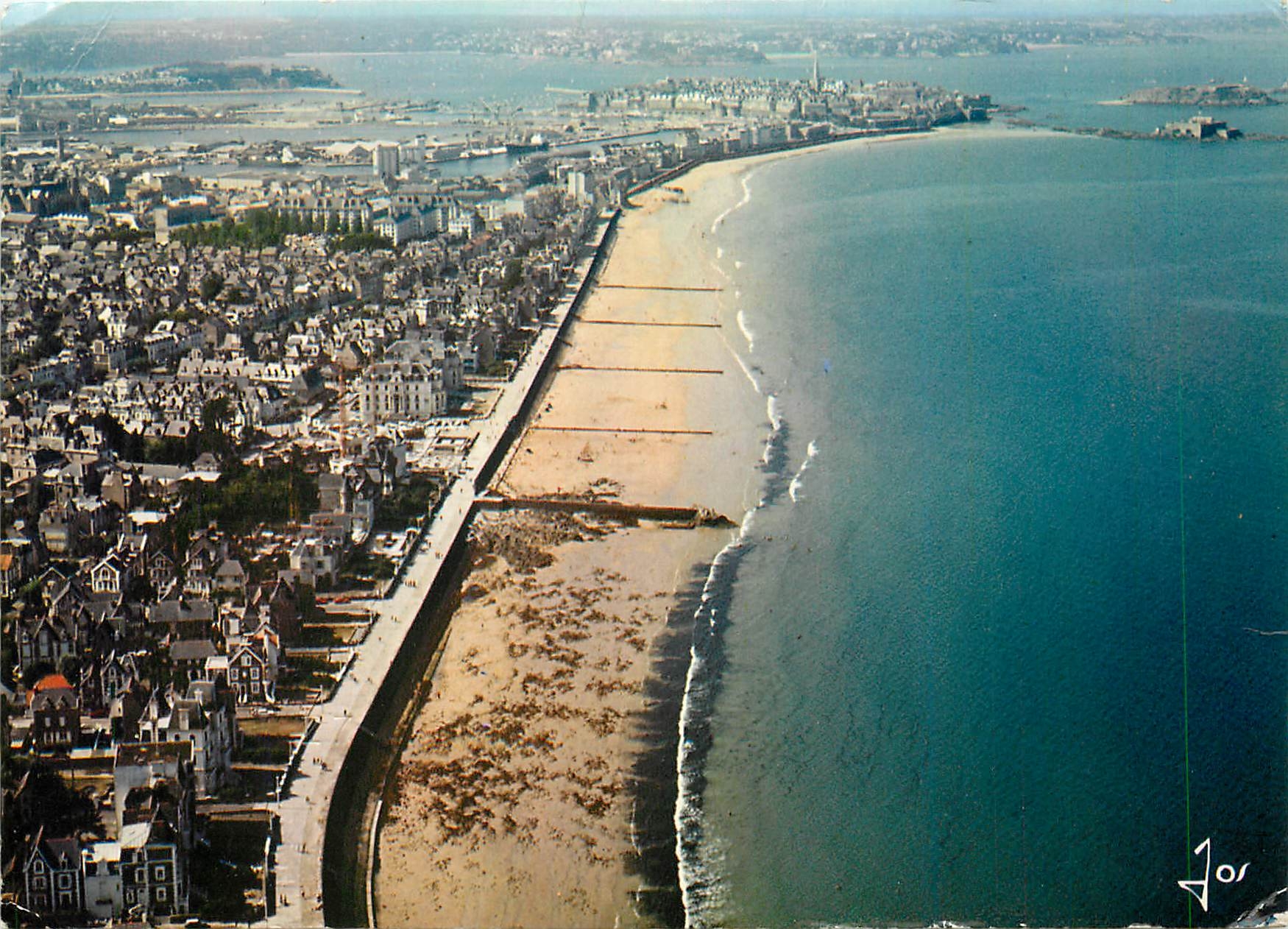 Saint-Malo — Vue générale sur le Sillon — Éditions d'Art de France