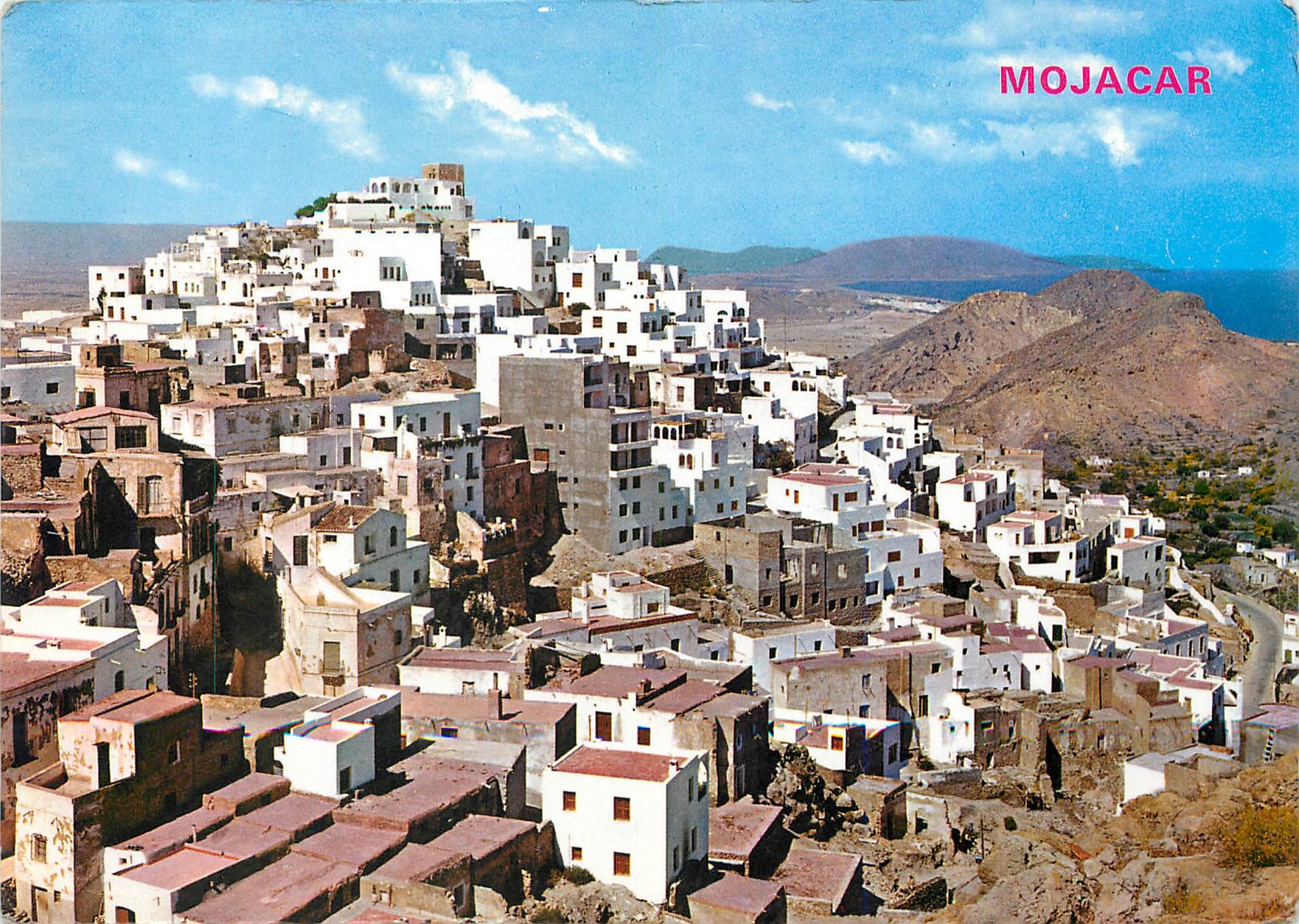 CPM Mojacar Almeria Espana Vista Panoramique 