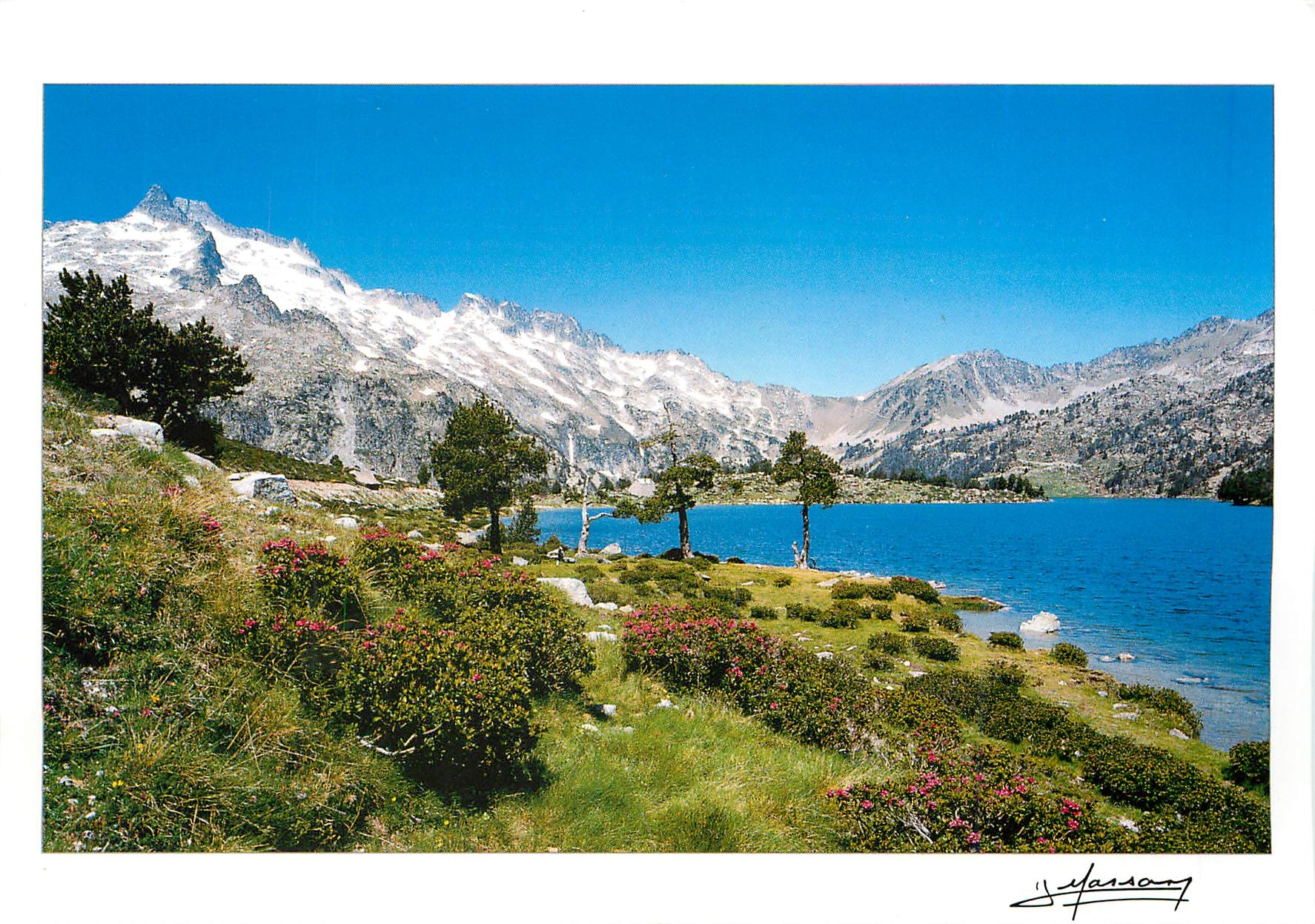 CPM Pyrenees Le Neouvielle et le Col d'Aubert 