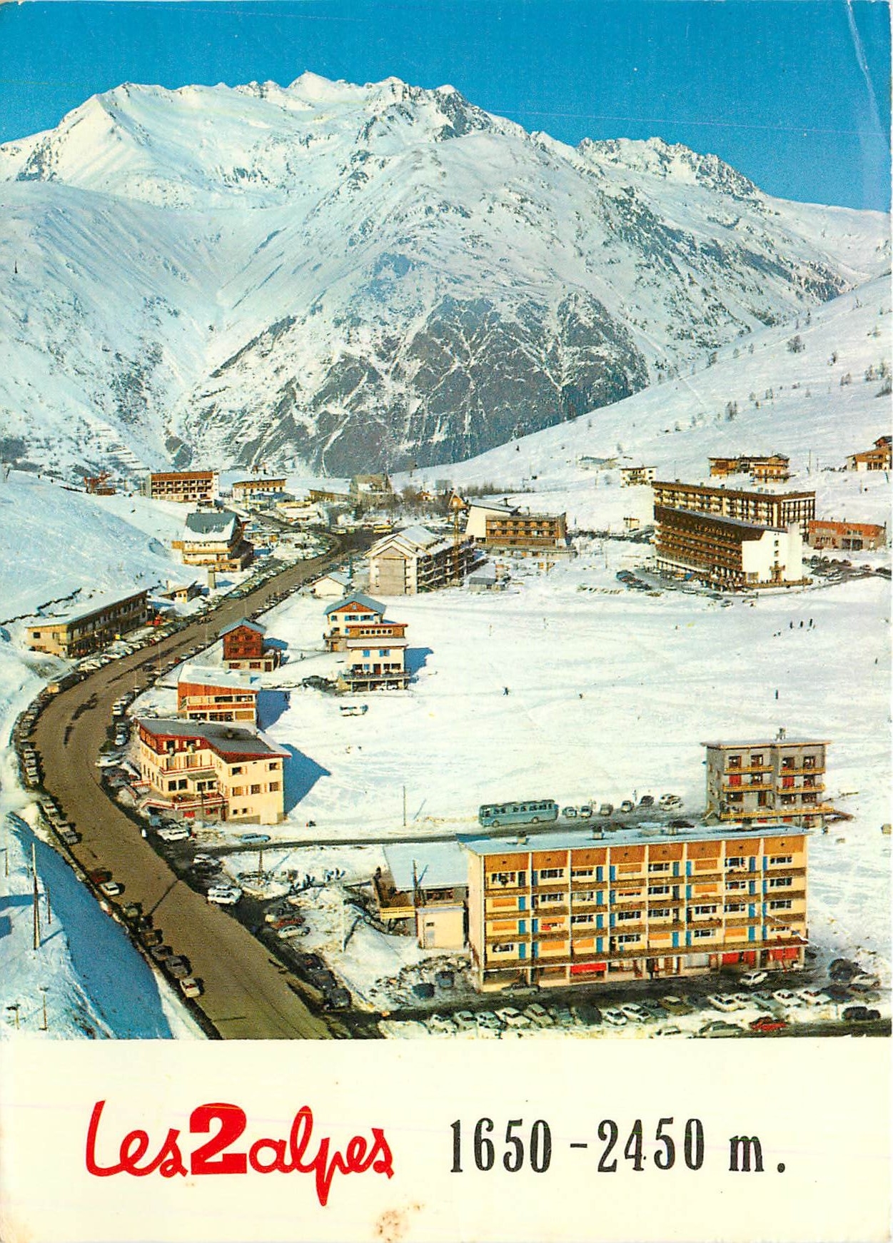 Les Deux Alpes — 1650-2450 m. — Éditions J. Cellard