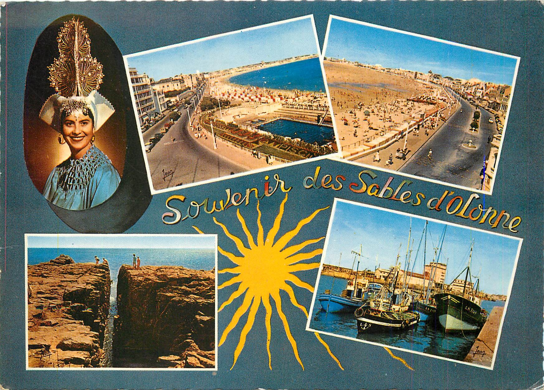 Sables-d'Olonne — Souvenir des Sables d'Olonne — Éditions Jean