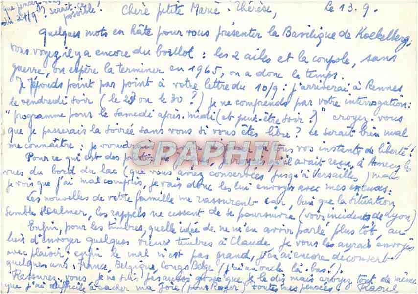 CPM Eglise — Verso