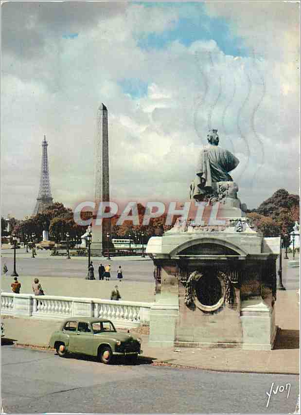 CPM Paris Place de la Concorde 