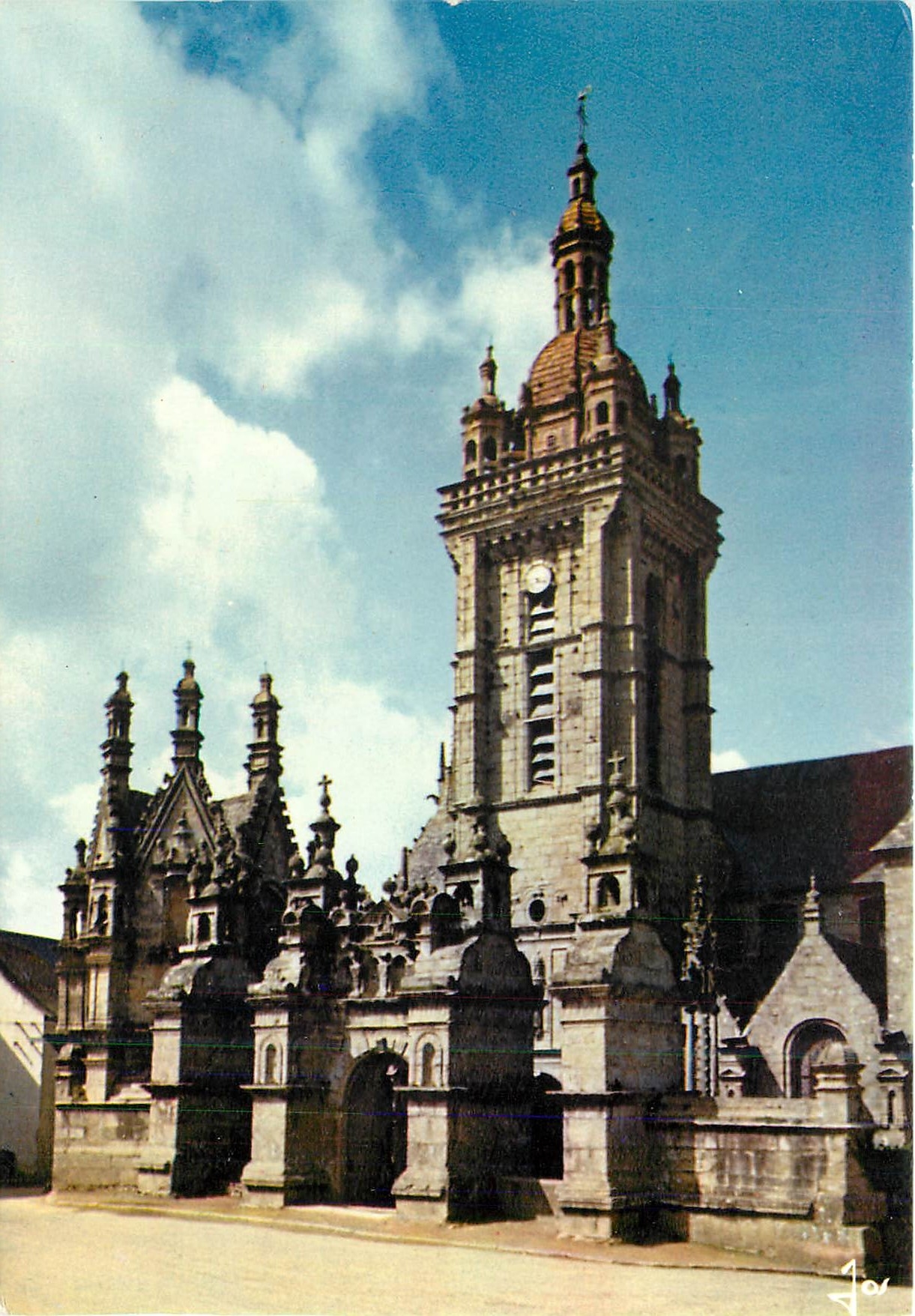 CPM Saint Thegonnec Tour Clocher de la Renaissance 