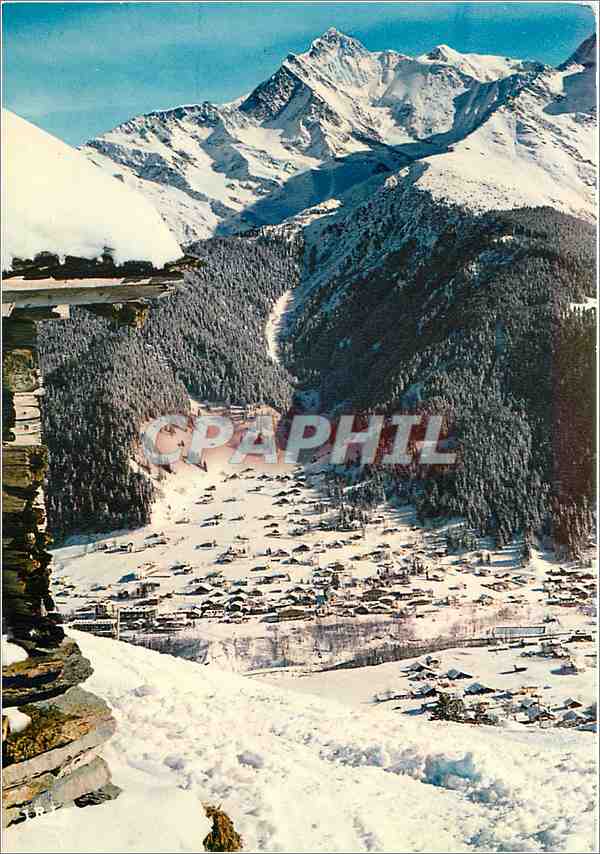 Les Contamines Montjoie (74) — vue depuis le sommet du Nivorin — Édition B. P. 37320 Magazin