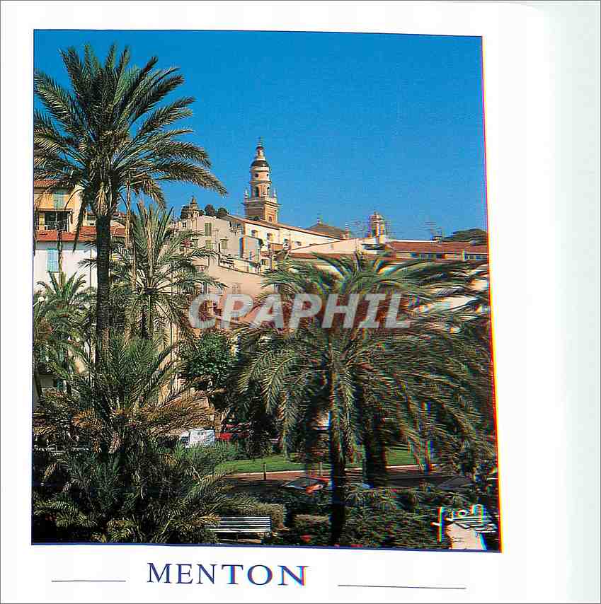 CPM Menton Alpes Maritimes Vue generale 