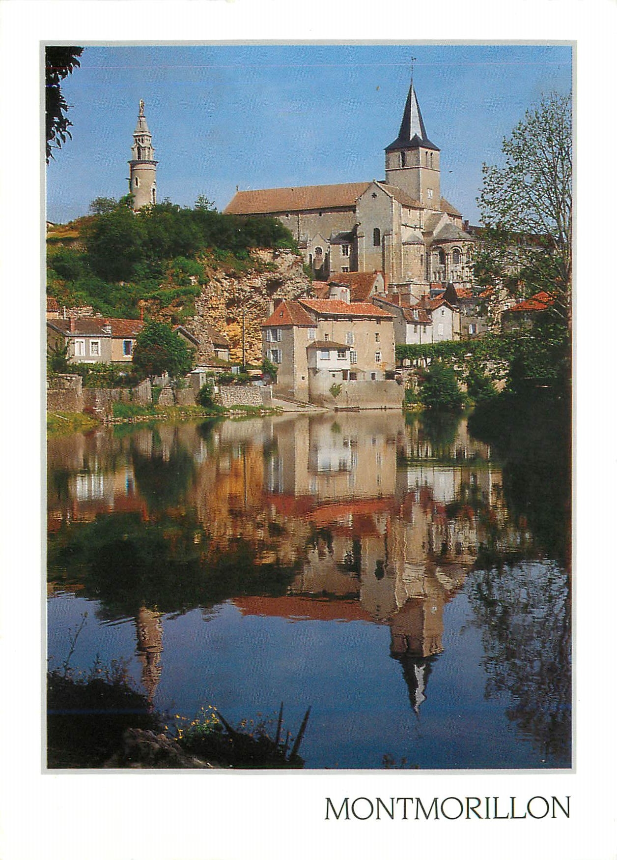 CPM Montmorillon Vienne l'Eglise Notre Dame 