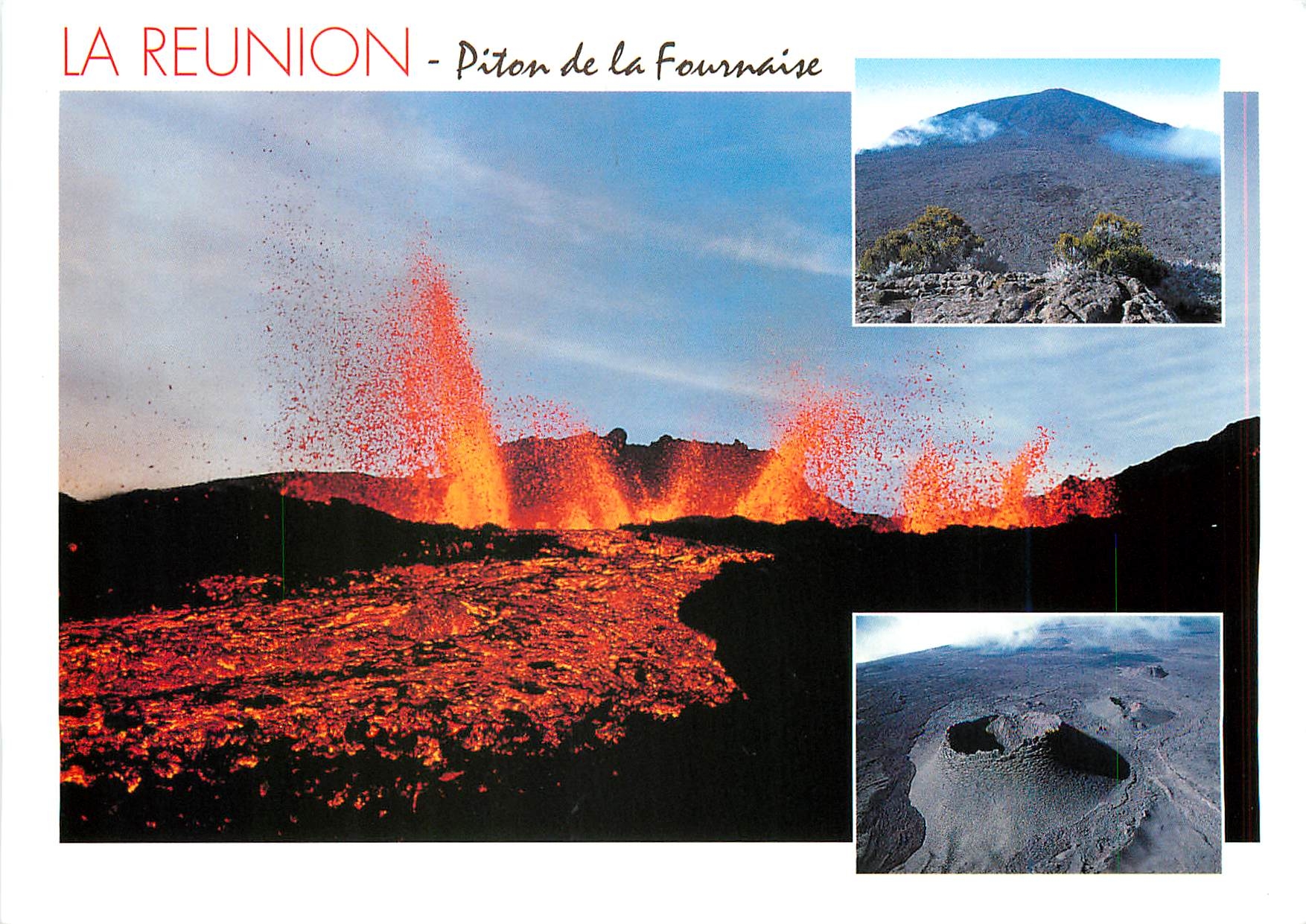 CPM La Reunion Piton de la Fournaise Volcan
