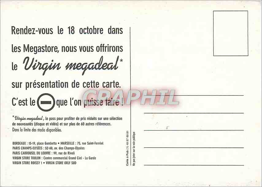 CPM Virgin Mega deal — Verso