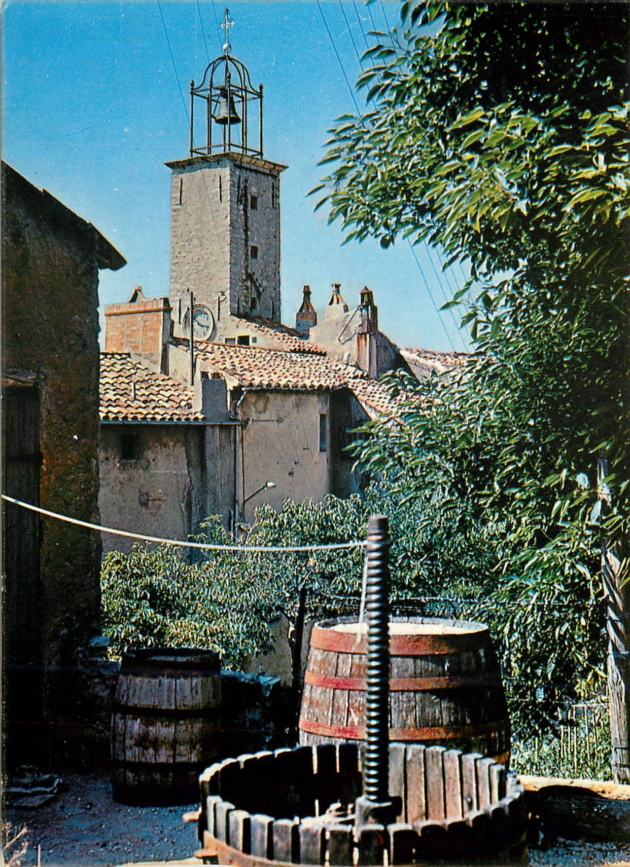 CPM La Cadiere d'Azur Var Le Vieux clocher du Village 