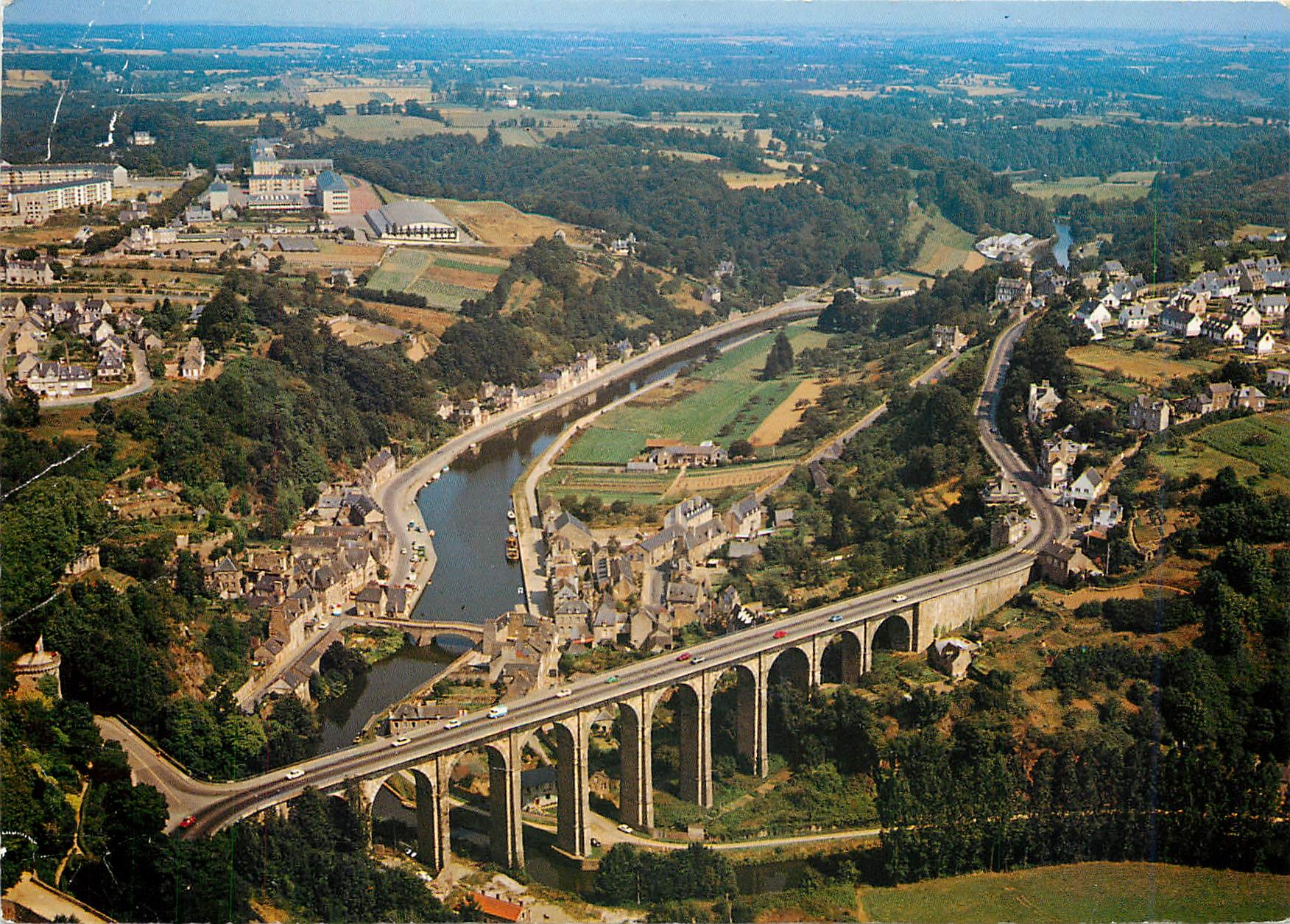 CPM Dinan Cotes d'Armor Le Viaduc sur la Rance 