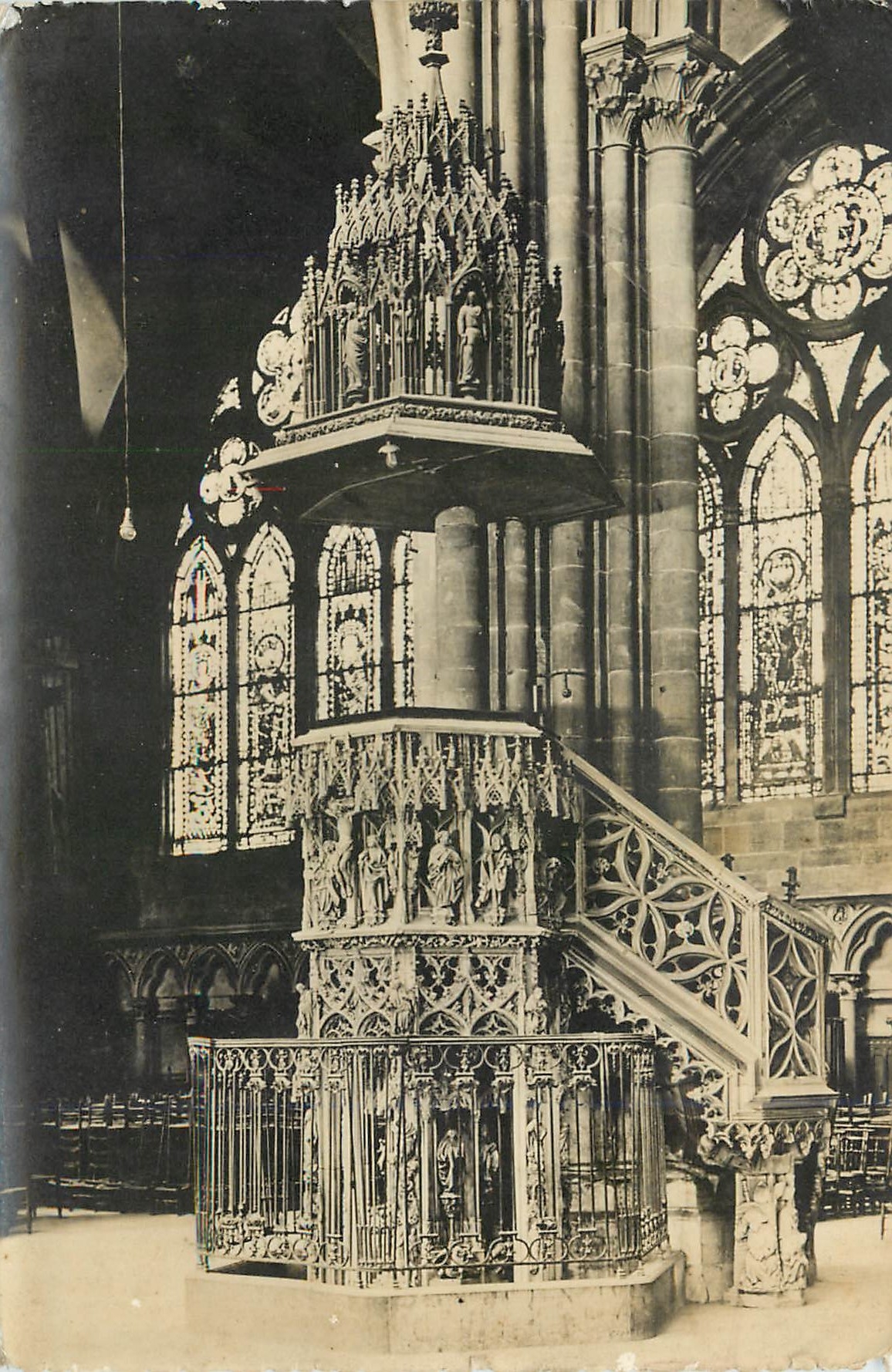 CPM Strasbourg La Cathedrale La Chaire 