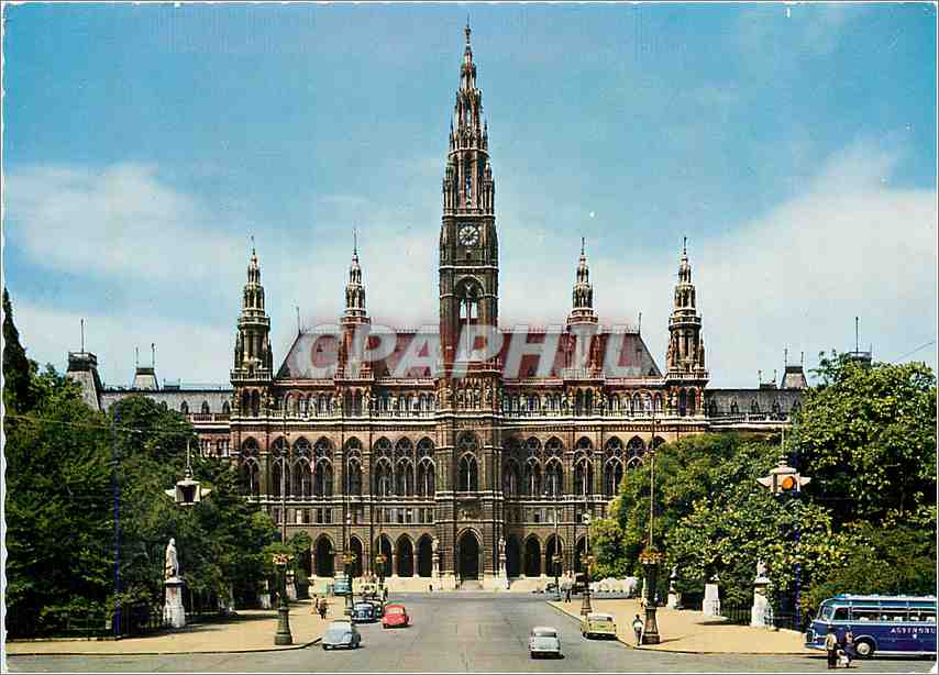 CPM Wien Rathaus Vienne l'Hotel de Ville 