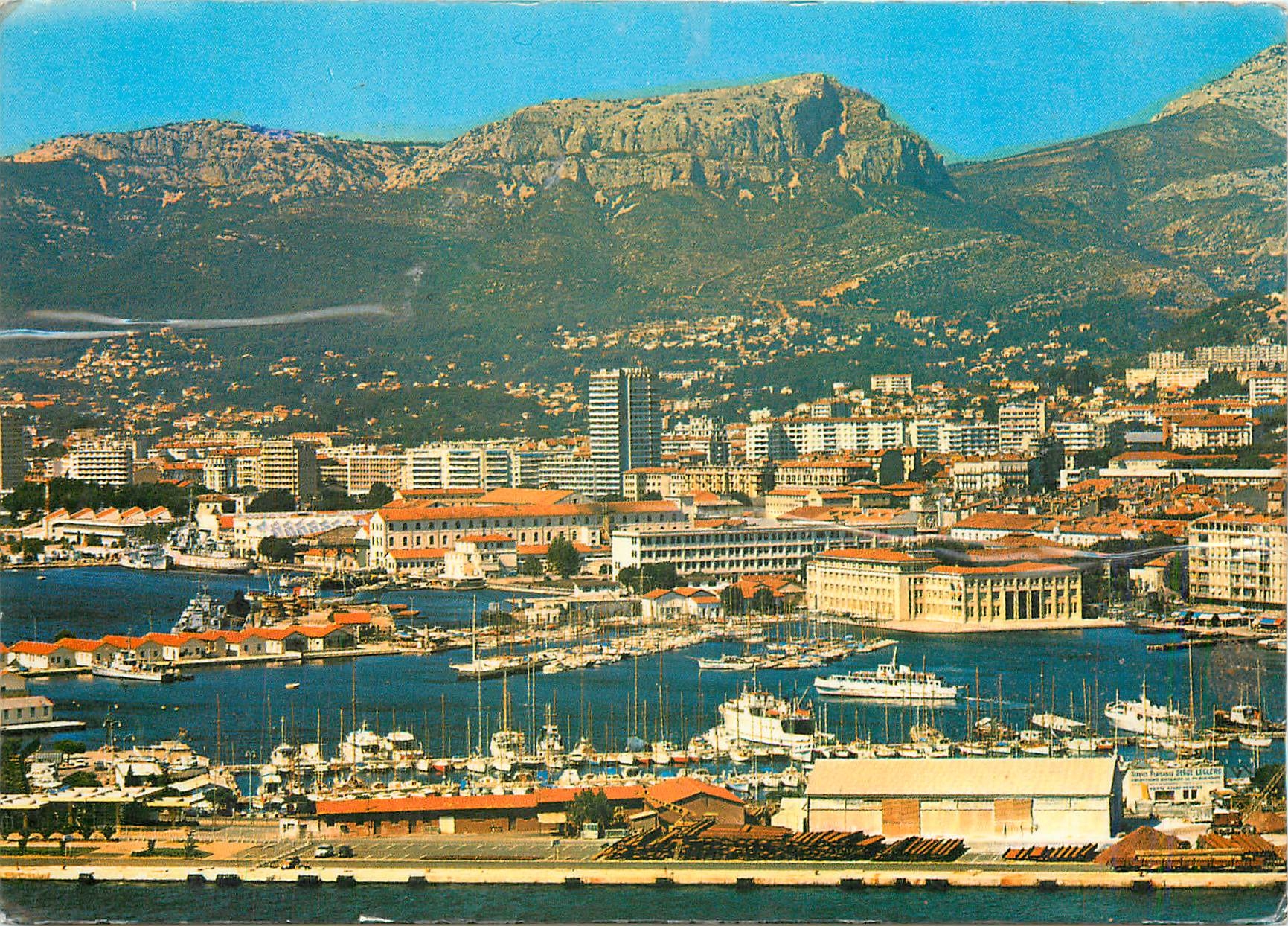 Toulon — Vue générale du port — Les Éditions Chromo