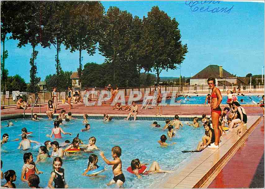 CPM Cerans Foulletourte La Piscine 