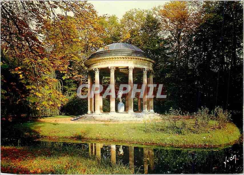 CPM Chateau de Versailles Yvelines Le Petit Trianon Le temple de l'Amour 
