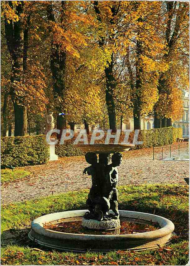 CPM Versailles Le Parc l'Allee d'Eau 