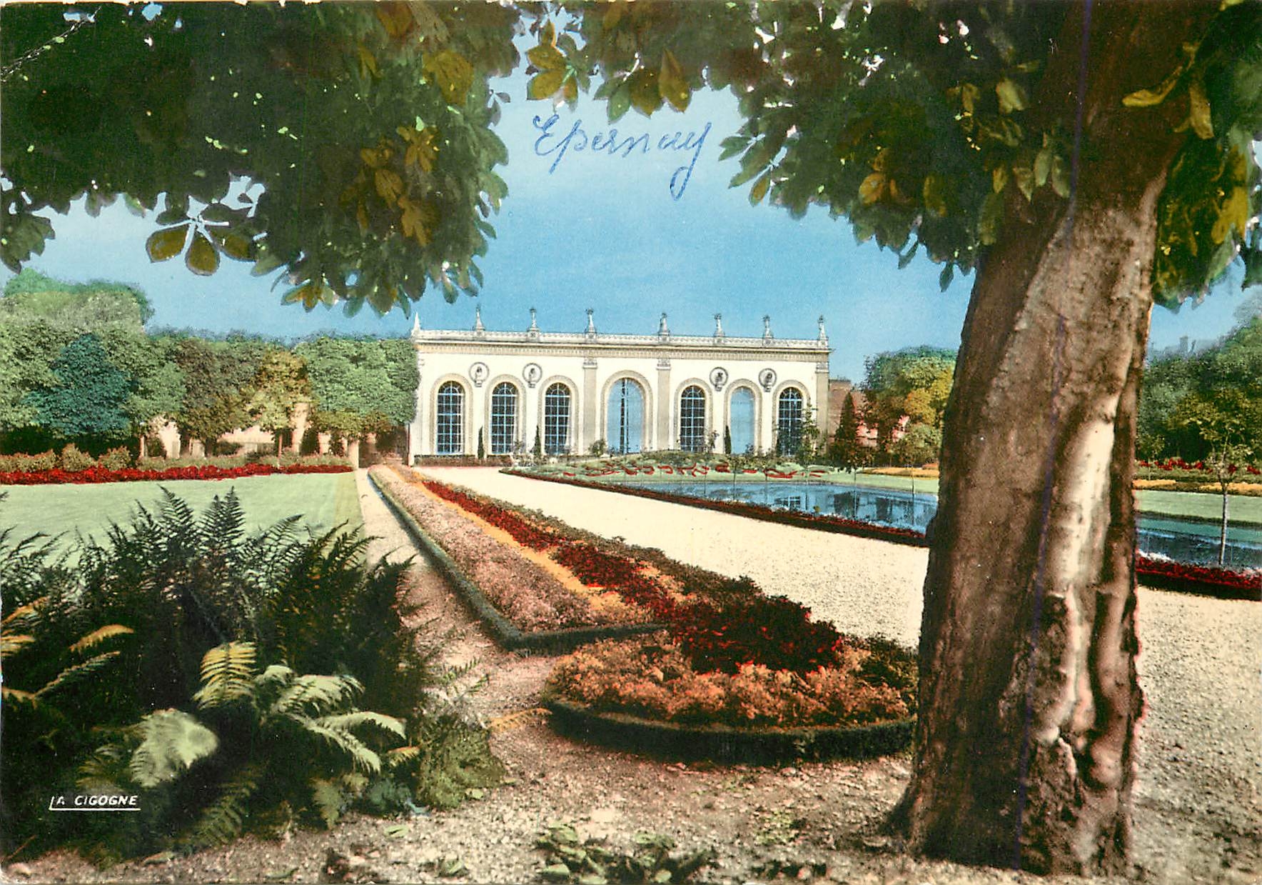 Epernay — L'Orangerie du Jardin Français de la Maison Moët et Chandon — Éditions La Cigogne