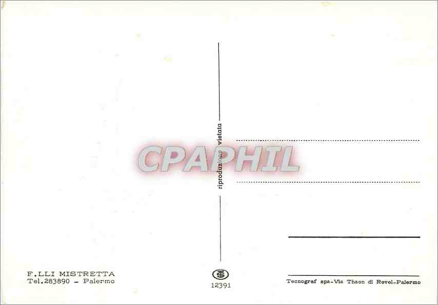 CPM Mondello  — Rückseite