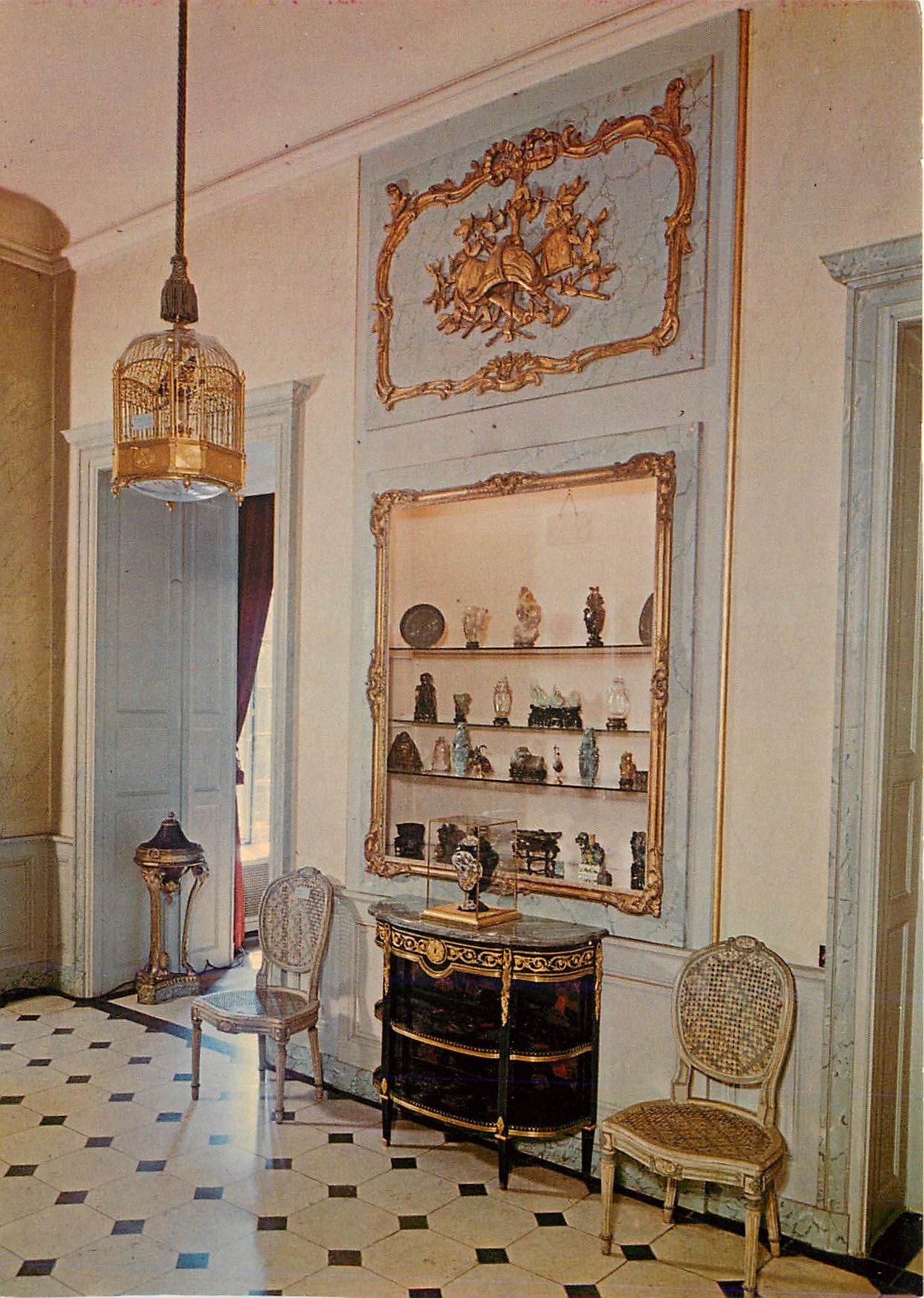 CPM Musee Lyonnais des Arts Decoratifs Vestibule du 1er etage Legs Audras