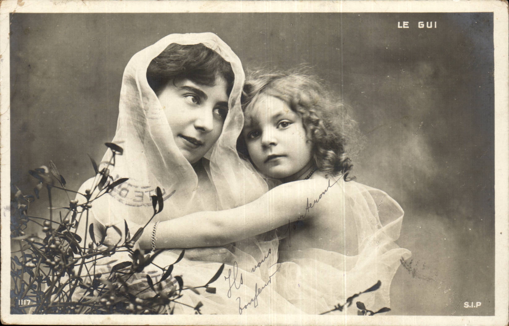 Femme et enfant — scène intime — LE GUI S.I.P. n°1117