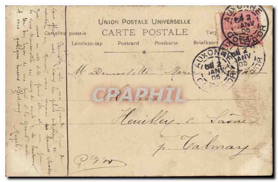 Femme et enfant — scène intime — LE GUI S.I.P. n°1117 — Reverso