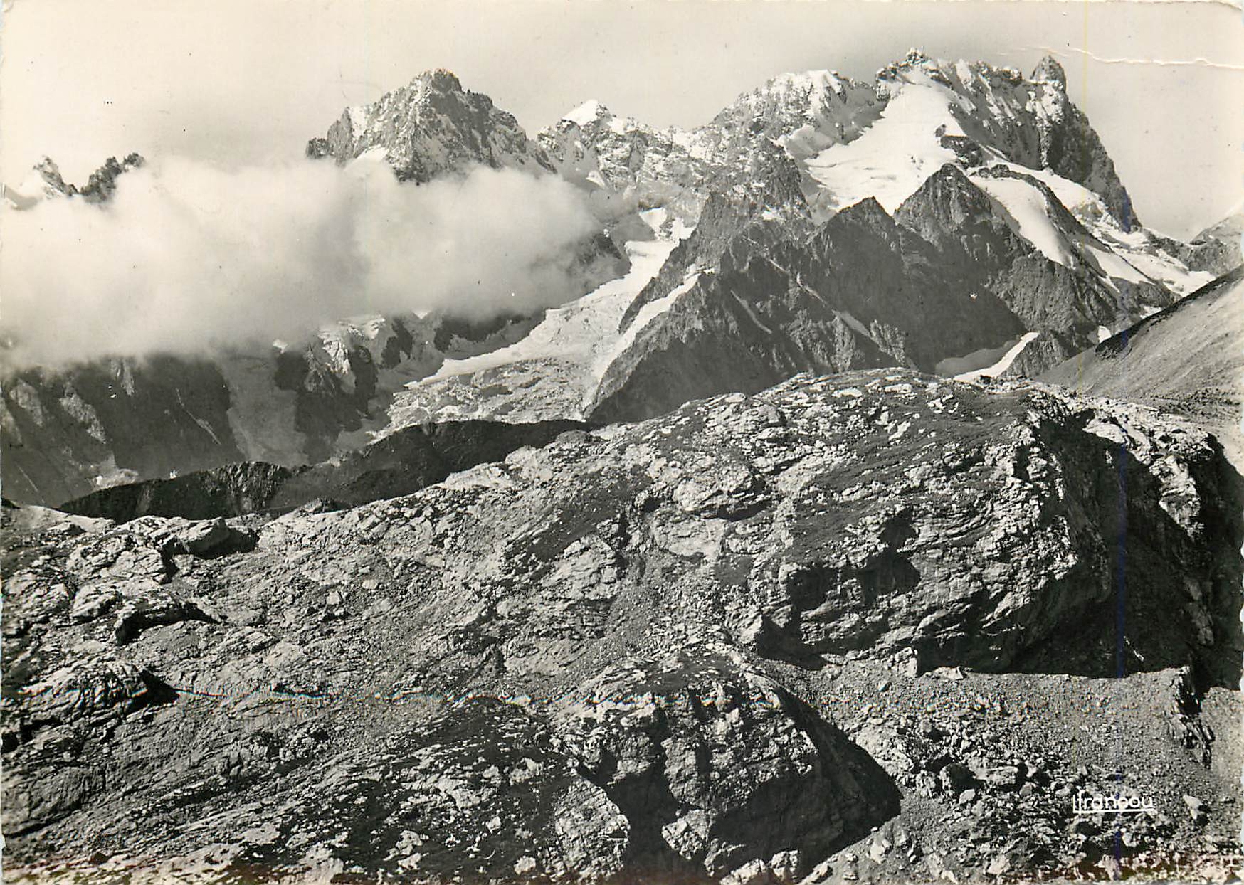 CPM Col du Galibier et la Meije - Recto