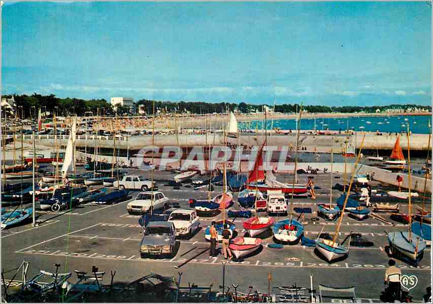 CPM Carnac Plage Morbihan La Base Nautique et la Grande Plage 
