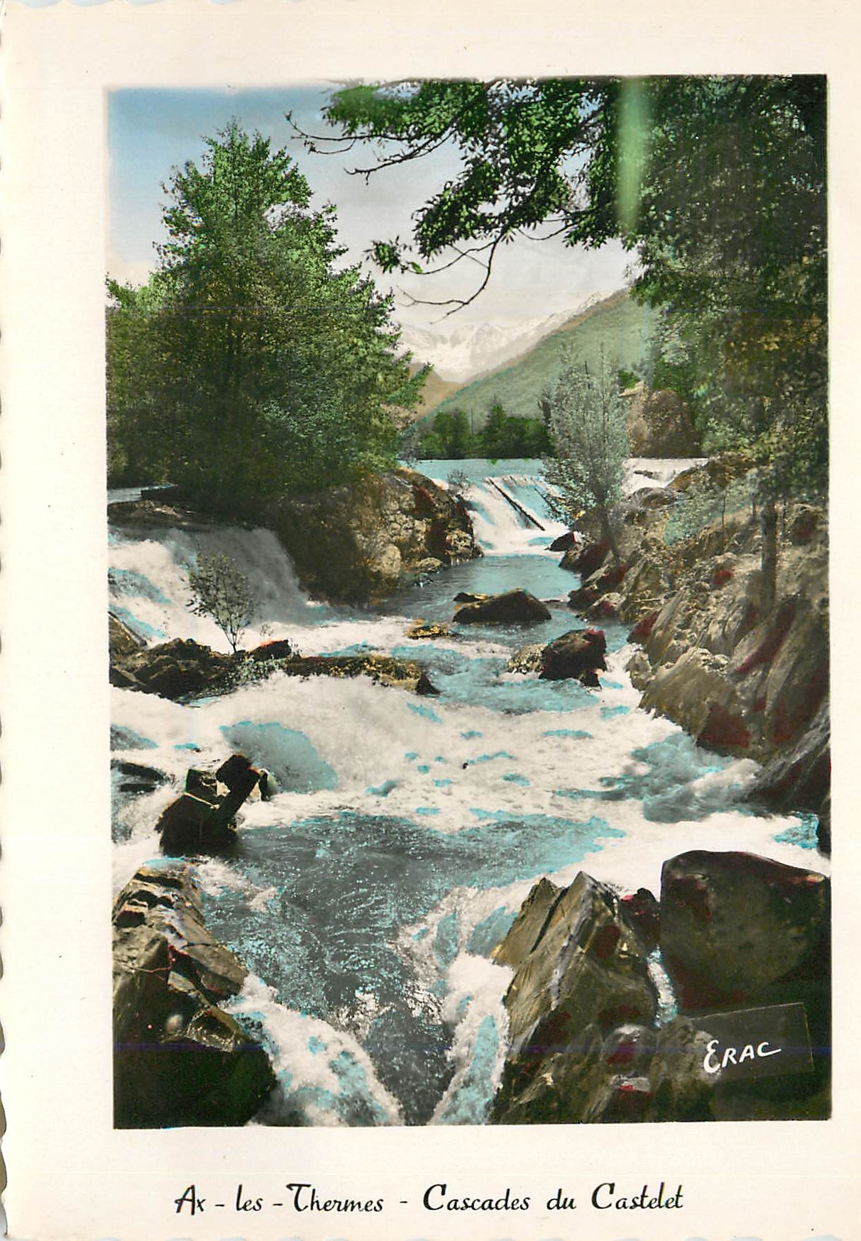CPM Ax les Thermes Cascades du Castelet 