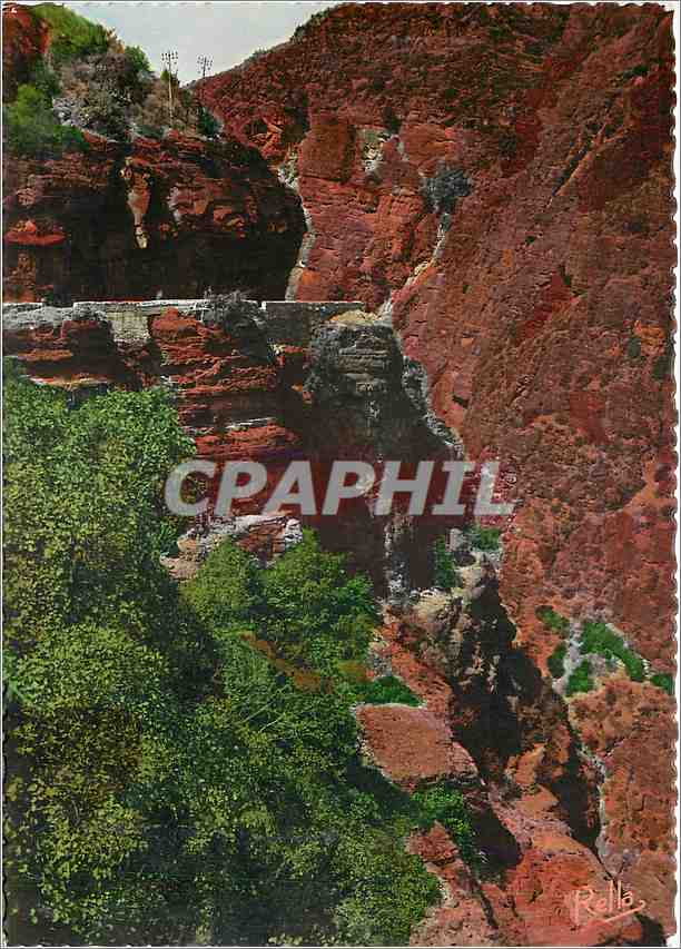 CPM Les Alpes Maritimes Gorges de Cians Le Saut de la Belle 