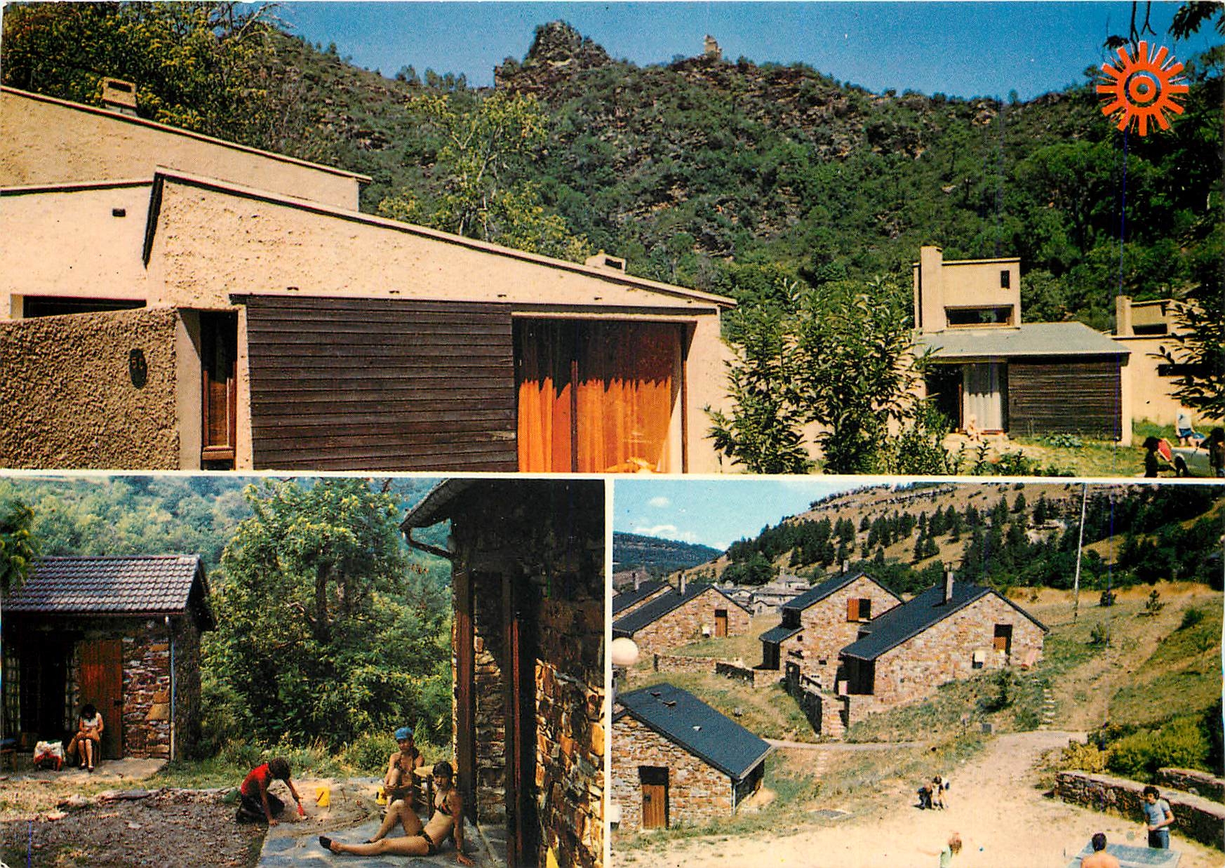 CPM Residences Familiales Club Vacances Barre des Cevennes Lozere 