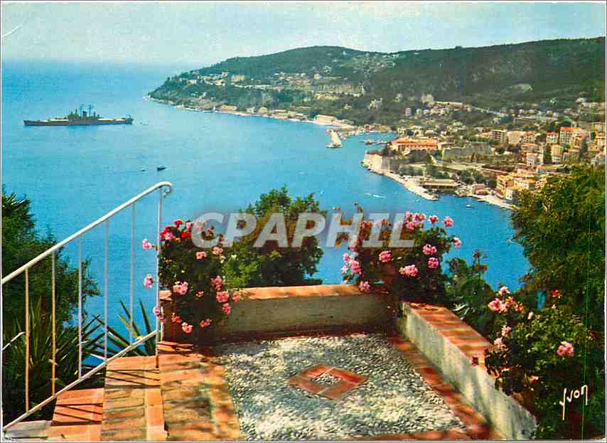 CPM La Cote d'Azur miracle de la nature Villefranche sur Mer 