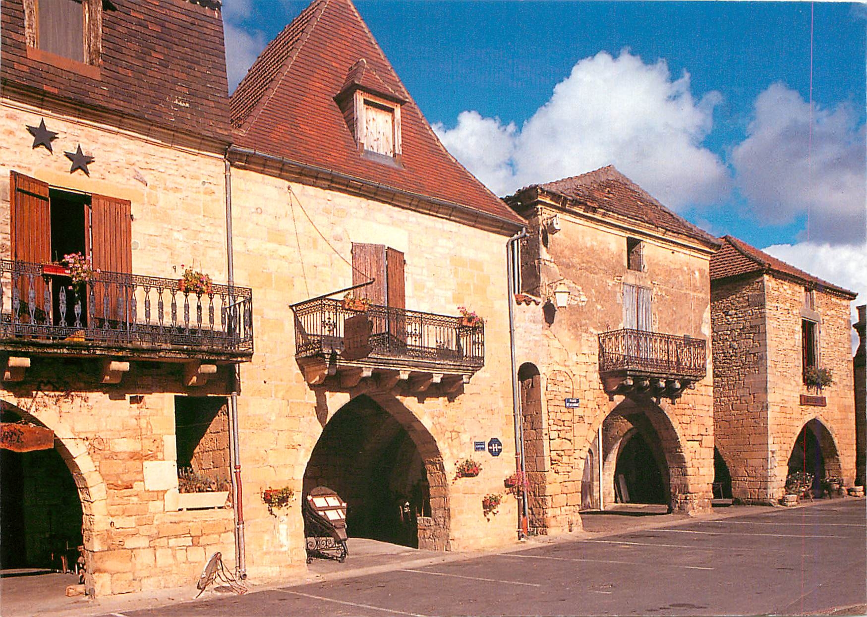 CPM Villefranche du Perigord Dordogne 