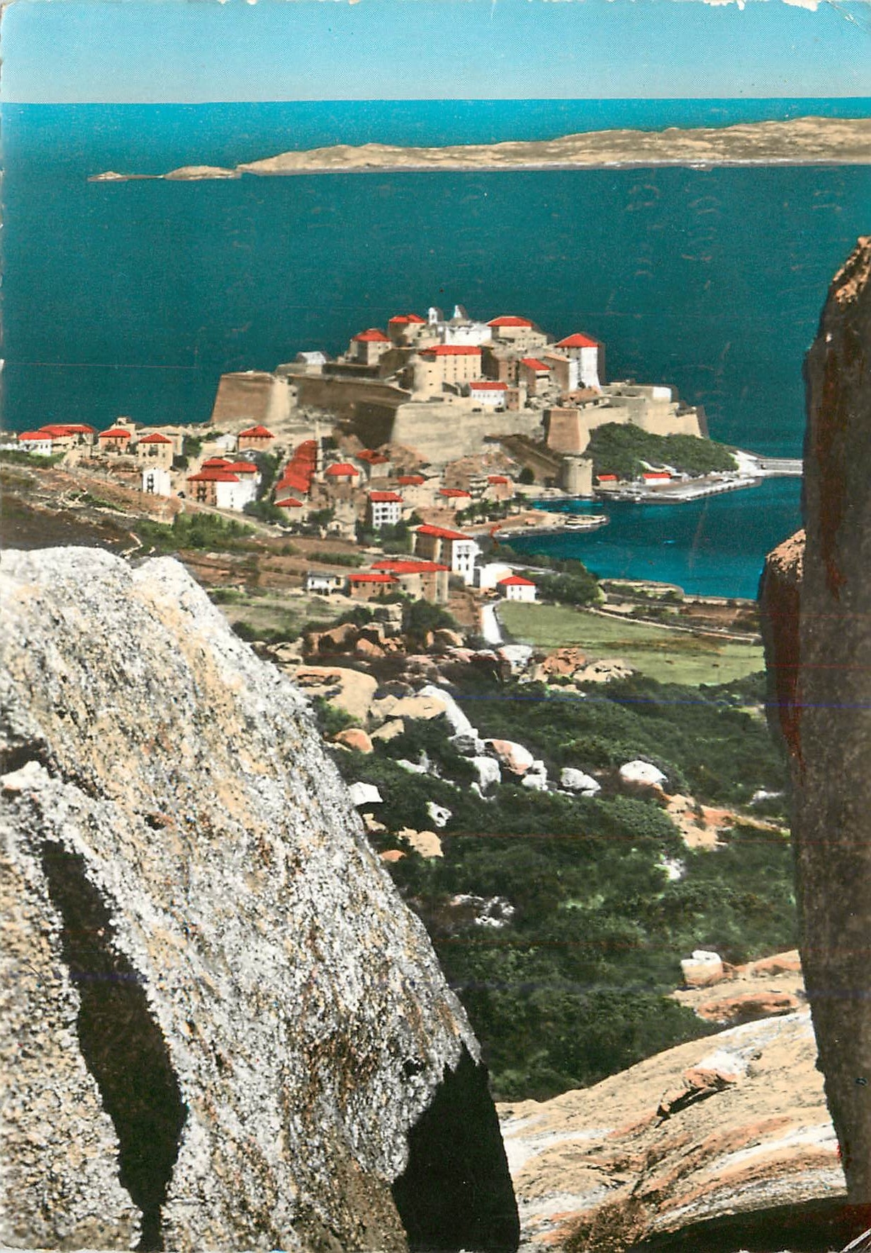 Calvi — vue des falaises de Recisa — Éditions M.-C. Miramont
